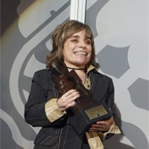 María Oianguren. Premio René Cassin por el Gobierno Vasco