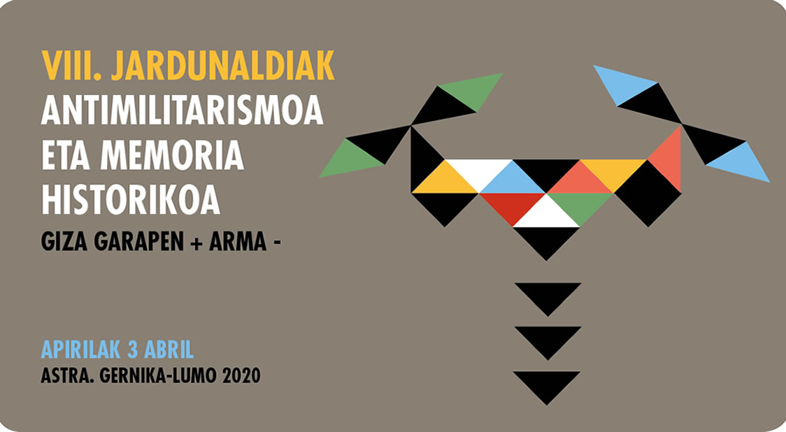 jornadas antimilitaristas y de memoria histórica de gernika