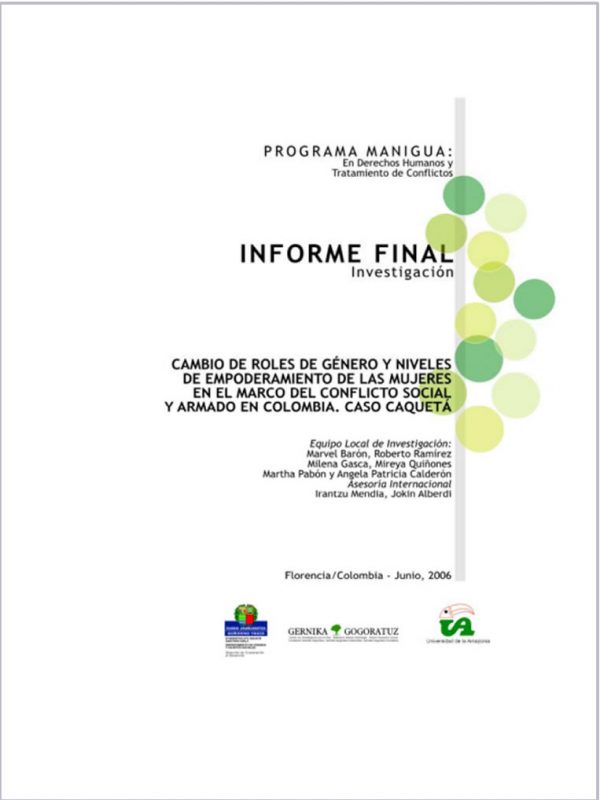 Informe final. programa manigua