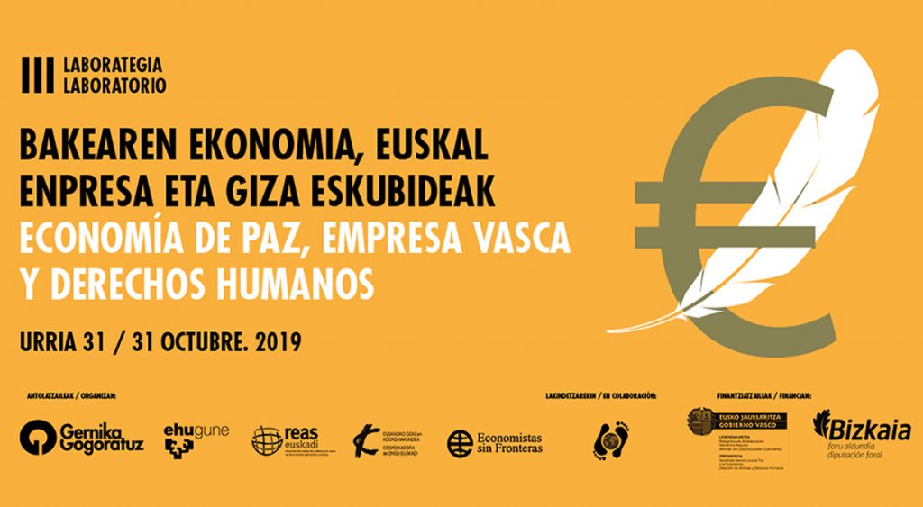 III Laboratorio Economía de Paz, empresa vasca y derechos humanos