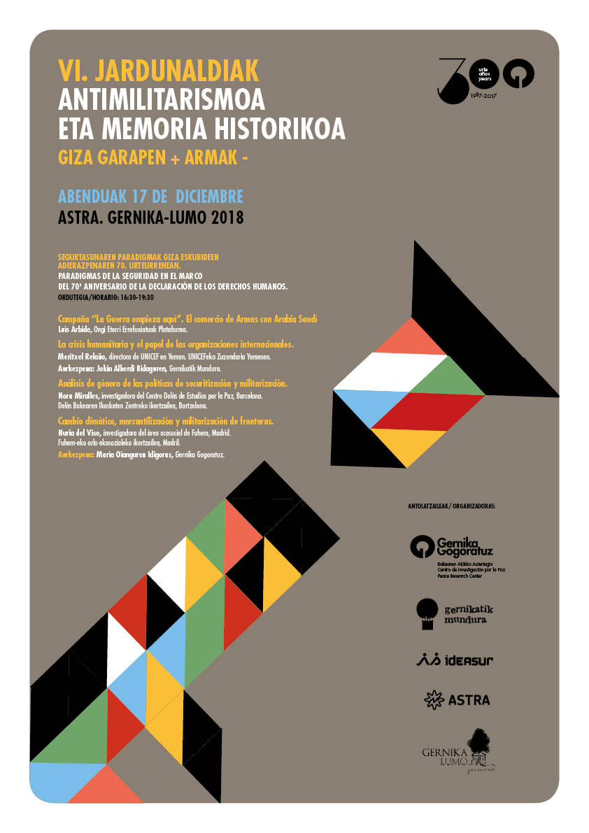 VI Jornadas de Antimilitarismo y Memoria Histórica de Gernika-Lumo