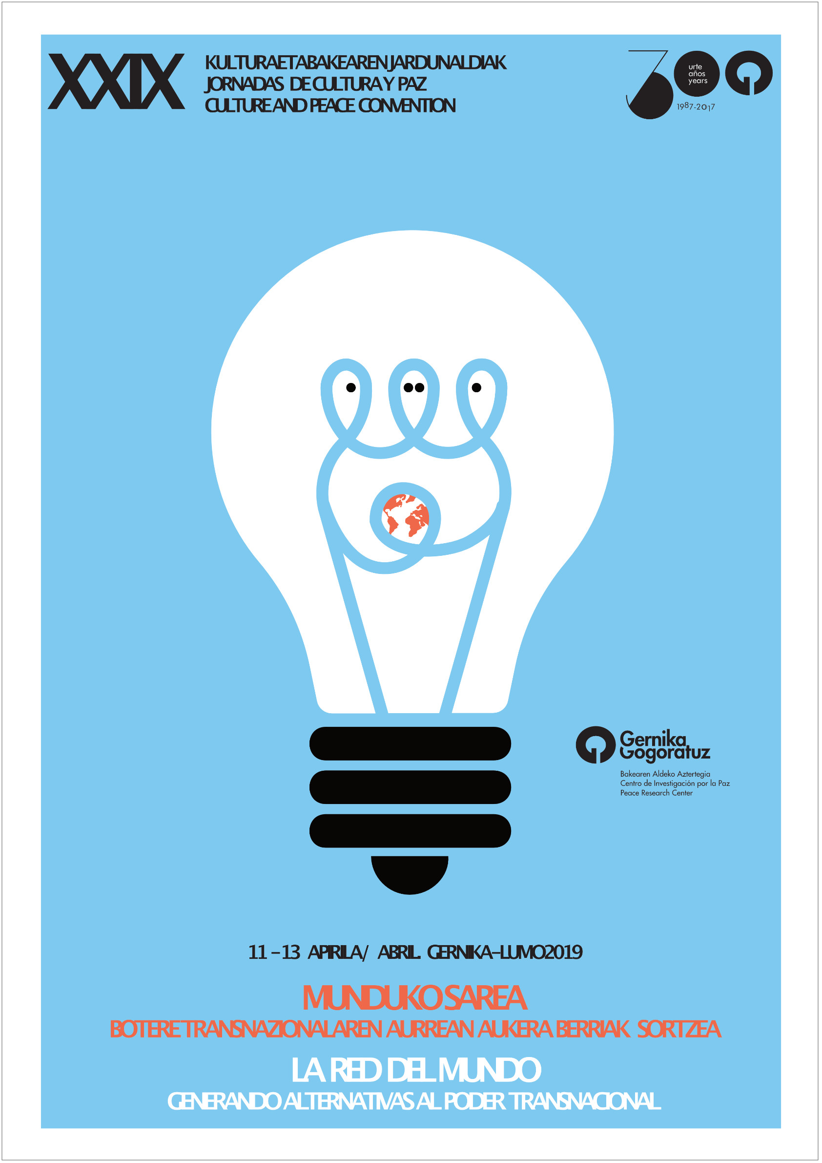 Jornadas de Cultura y Paz de Gernika 2019