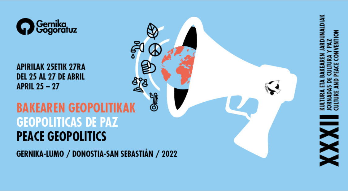 Jornadas de cultura y paz de gernika 2022