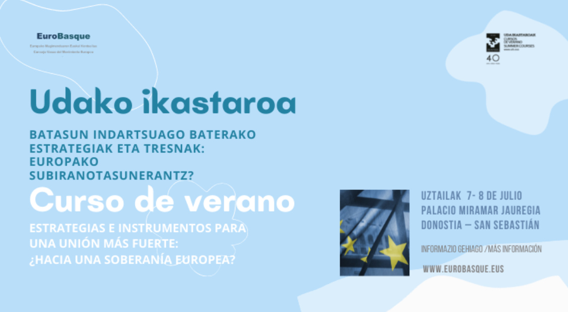 Curso de verano 2022 de Eurobasque