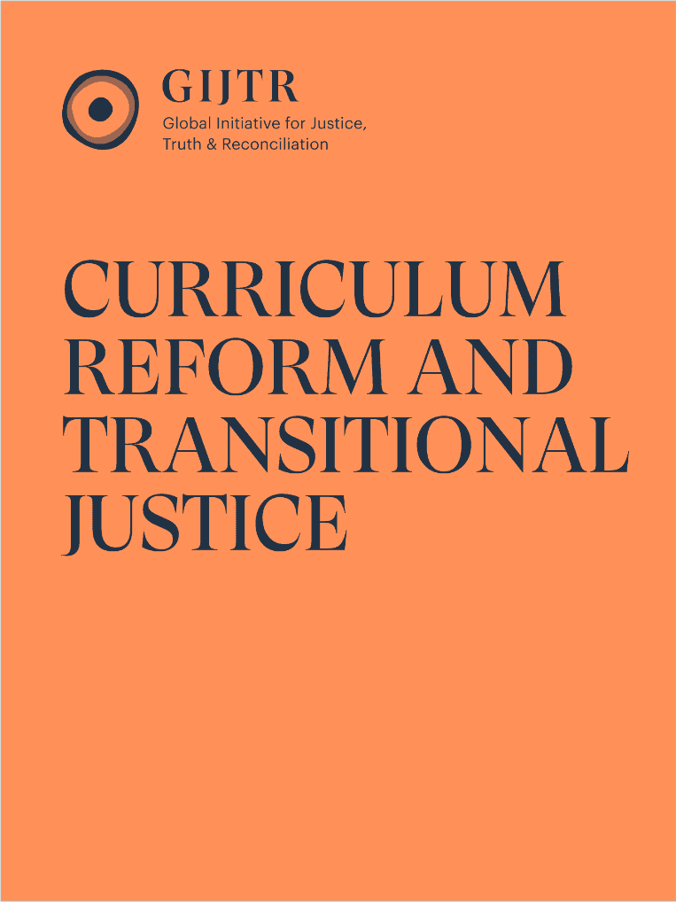 Informe sobre la reforma del plan de estudios y justicia transicional