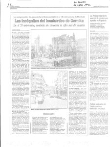 El Mundo. La incognitas del bombardeo de Gernika