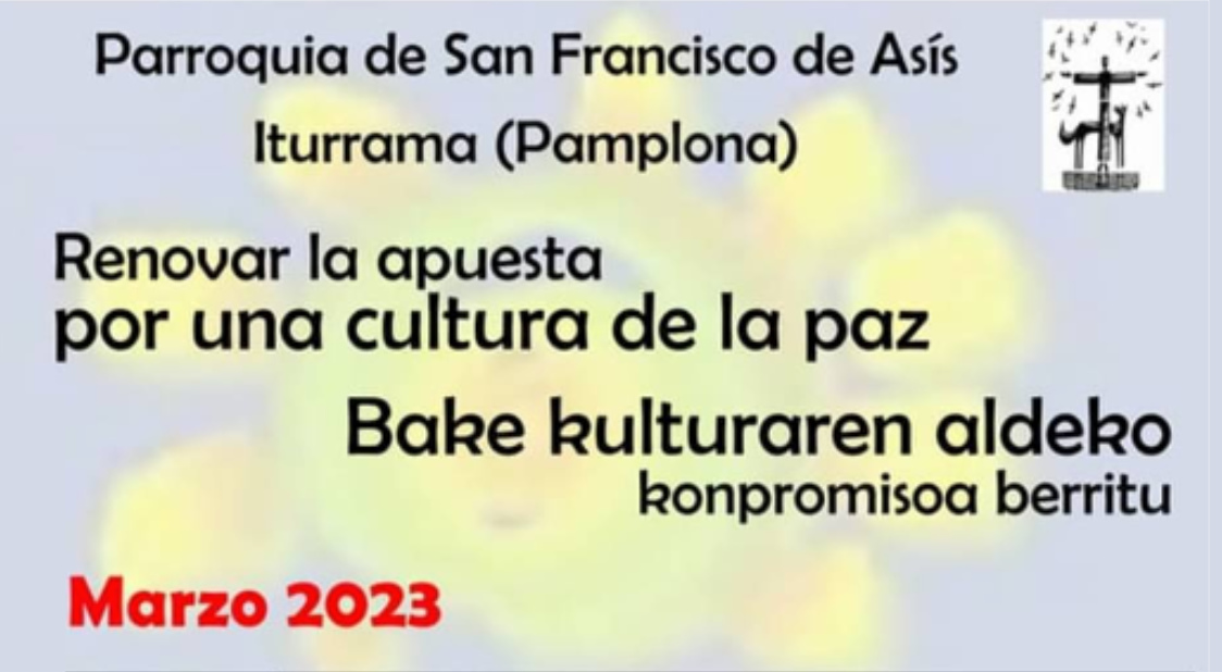 Encuentros "Renovar la apuesta por una cultura de la paz"