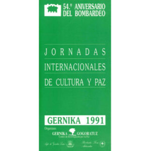 Jornadas de cultura y paz 1991