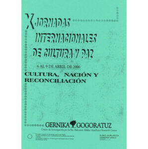 Jornadas de cultura y paz 2000