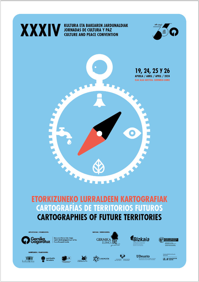 Cartel Jornas de Cultura y Paz 2024