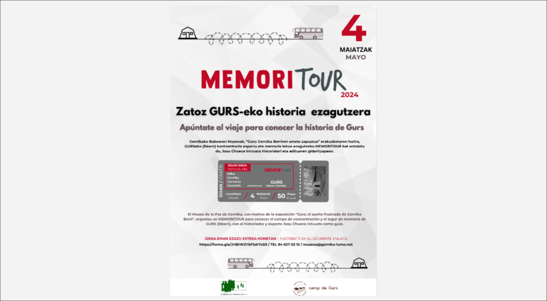 Excursión al campo de Gurs