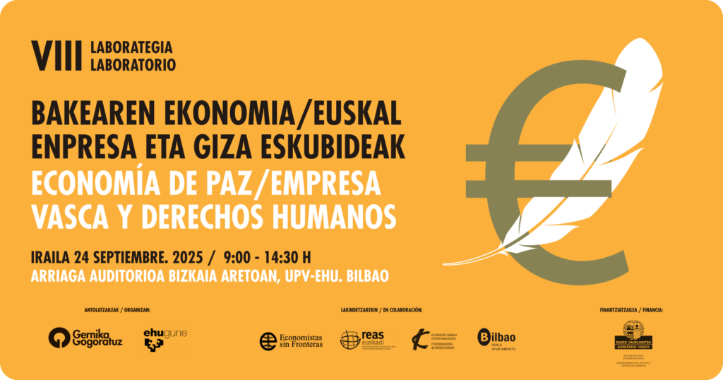VIII laboratorio de economia de paz y empresa vasca
