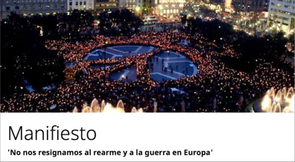 Manifiesto "No nos re