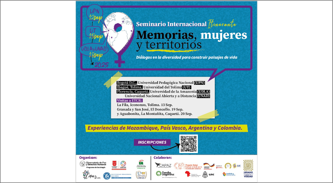 Seminario internacional itinerante: Memorias, mujeres y territorios