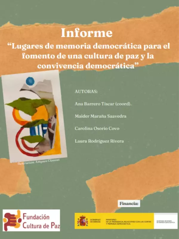 Lugares de Memoria Democrática para el fomento de una cultura de paz y la convivencia democrática