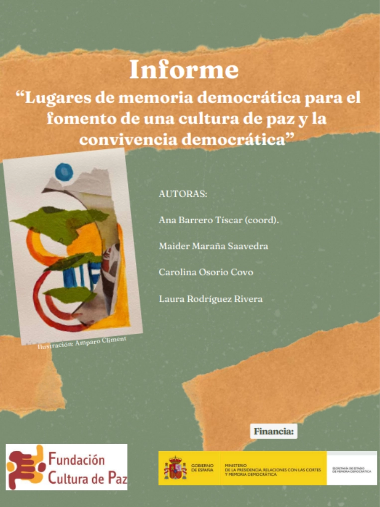 Lugares de Memoria Democrática para el fomento de una cultura de paz y la convivencia democrática