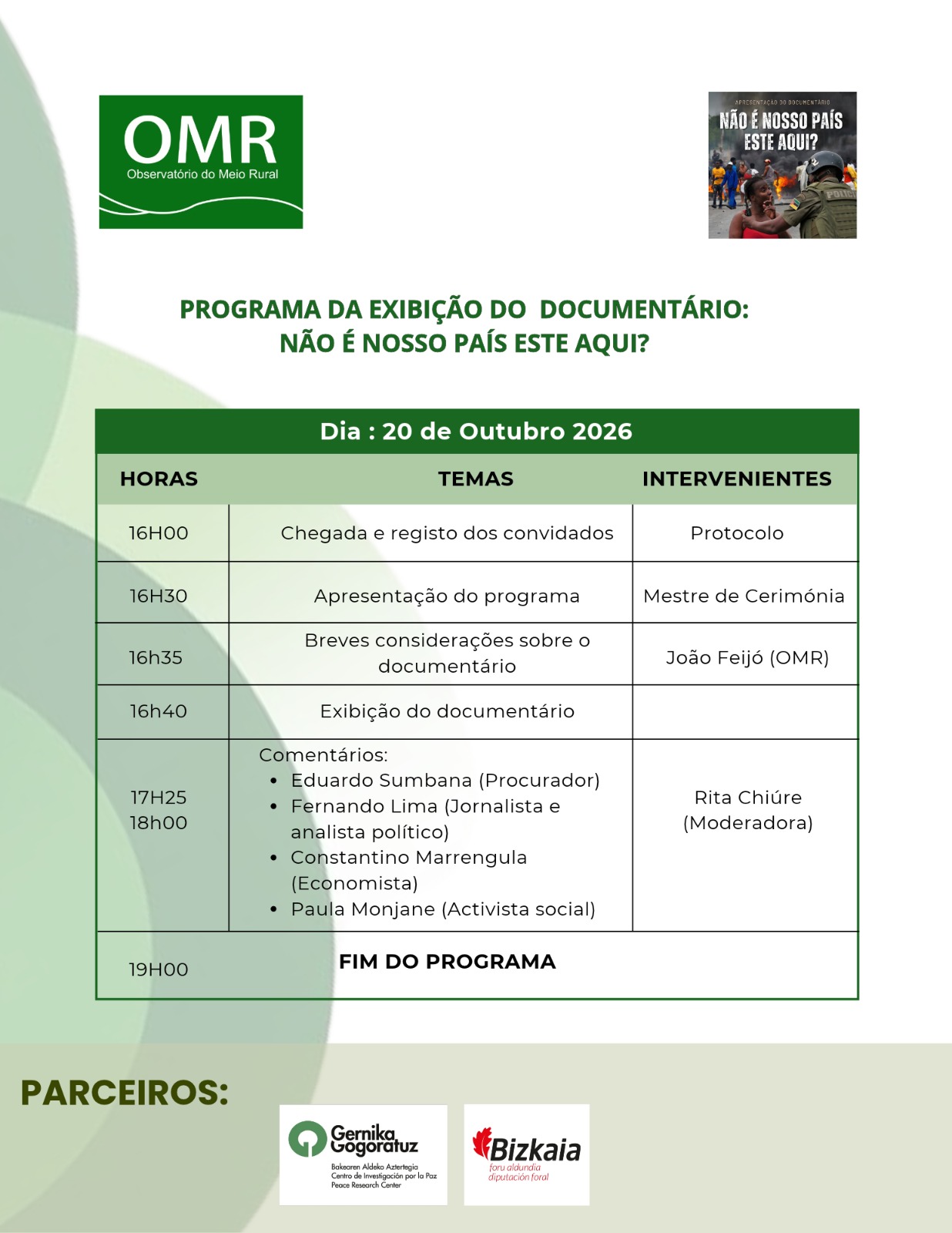 documental ¿No es este nuestro país?